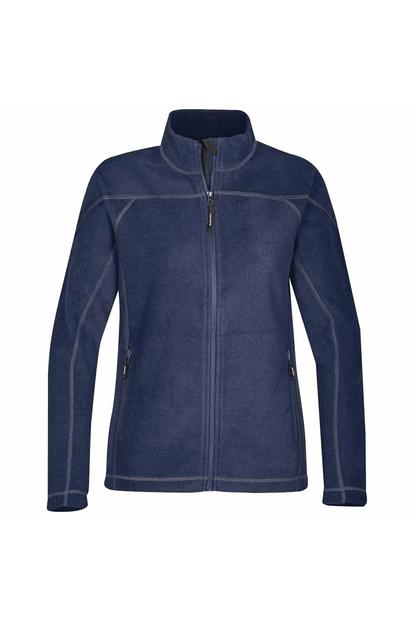 Black Reactor Fleece Shell Jacket