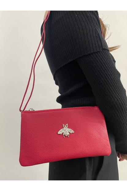 Red Bee Crossbody Bag