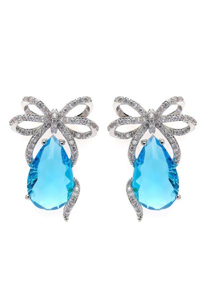 Blue Charming Light Blue Drop Earrings