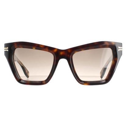 Brown Cat Eye Havana Crystal Brown Gradient Mj 1001/S