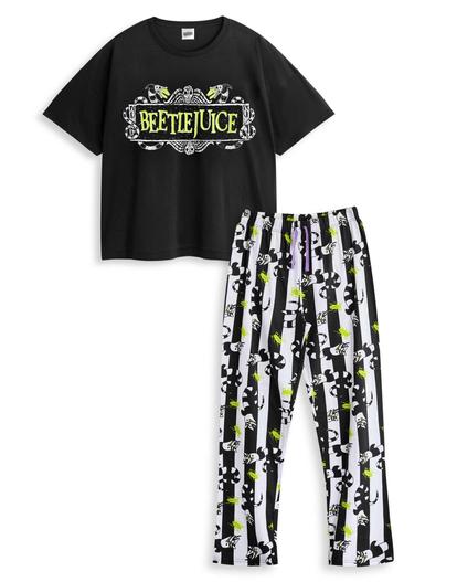Multi Beetlejuice Logo Pyjama Set