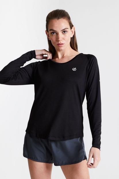 Black Discern Long Sleeve Tshirt