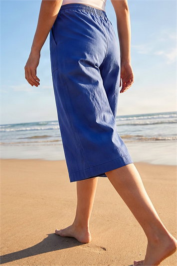 Drawcord Stretch Culottes 18118060