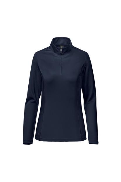 Black Monterey Quarter Zip Sweatshirt