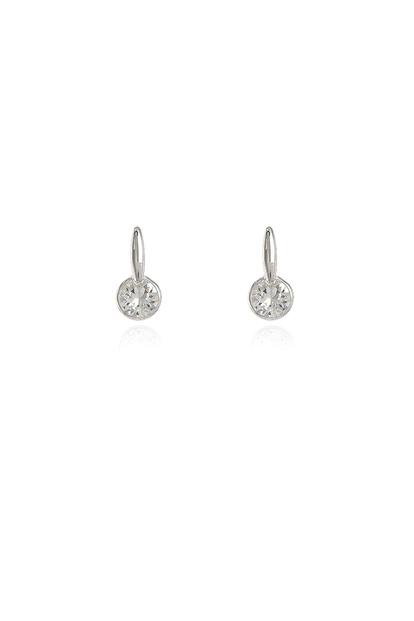 Metallic Cachet London Lara Simple Stud Silver Earrings