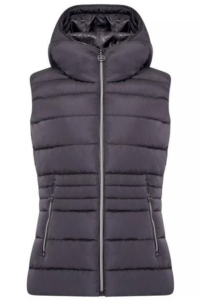Black Reputable Padded Gilet