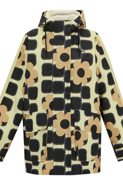 Multi Orla Kiely Square Flower Mid Jacket