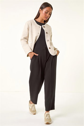 Petite Blanket Stitch Jacket 15042388