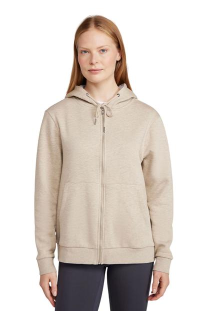 Cream Penzance Full Zip Hoodie