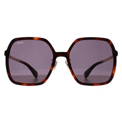 Brown Square Dark Havana Smoke Grey Mm0059-D