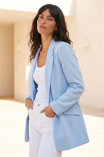 Longline Blazer Jacket 15020645