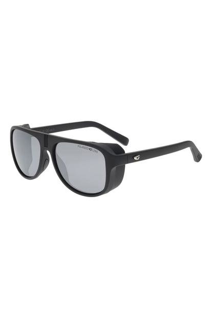 Black Unisex Polarised Uv400 Sport Sunglasses With Mirror Scratch-Resistant Lens