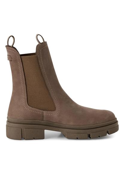 Grey Tamaris Womens Dune High Chelsea Boots