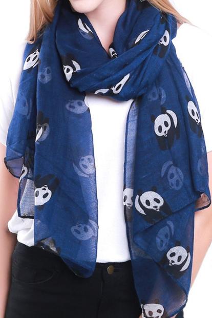 Blue Panda Lightweight Scarf
