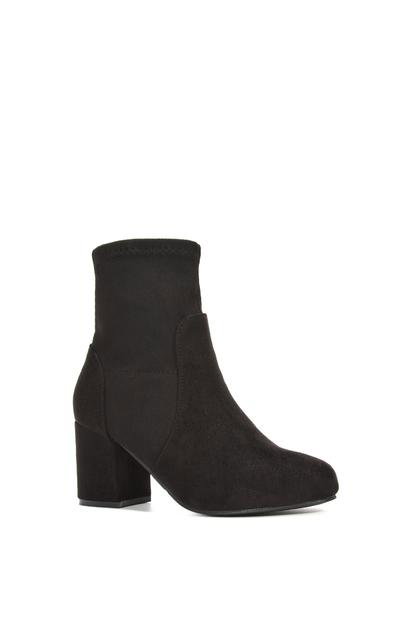 'Rogue' Mid Block Heeled Ankle Booties M000014034
