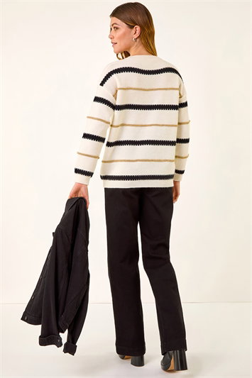 Multi Stripe Knit Jumper 16315738