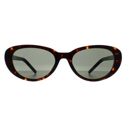Brown Cat Eye Dark Spotted Havana Grey Sl M154