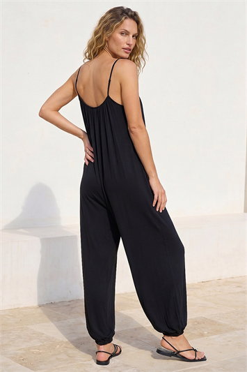 Strappy Full Length Stretch Jumpsuit 14265208