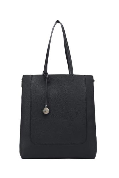 Black Large Shopper Bag