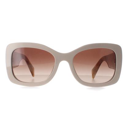 White Oval Desert Brown Gradient Pra08s