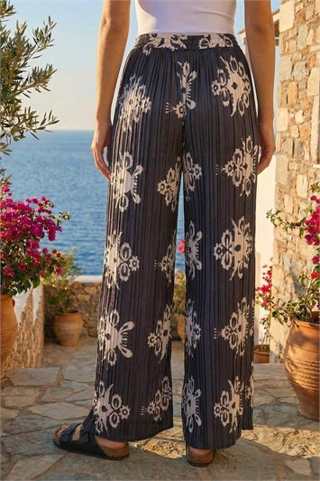 Dusk Floral Pleated Trouser 18095708