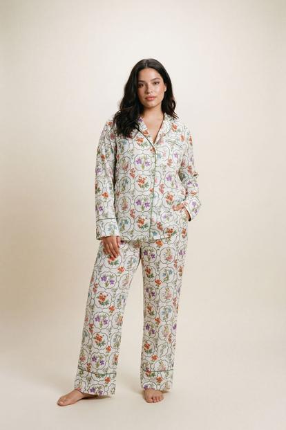 Multi Floral Modal Pyjama Trouser Set