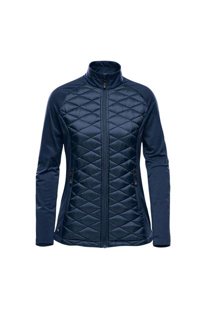 Purple Boulder Raglan Padded Jacket