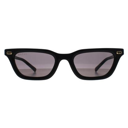 Black Cat Eye Shiny Black Grey With Light Mirror Gg1944s