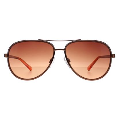 Brown Aviator Copper Brown Brown Gradient Tb1644 Sunnia Sunglasses