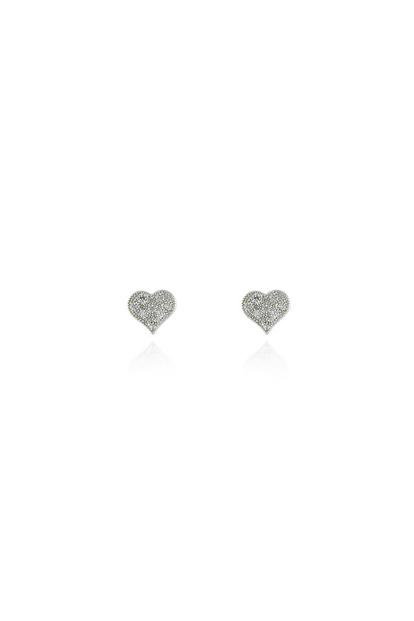 Metallic Cachet London Charlie Silver Earrings