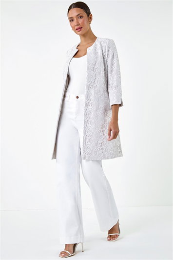 Lace Longline Formal Jacket 15029338