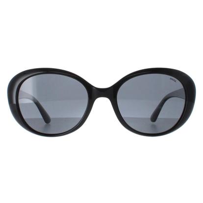 Black Oval Black Grey Polarized B2022