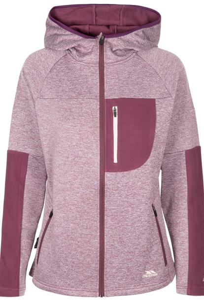 Purple Trullo Melange At200 Fleece Jacket