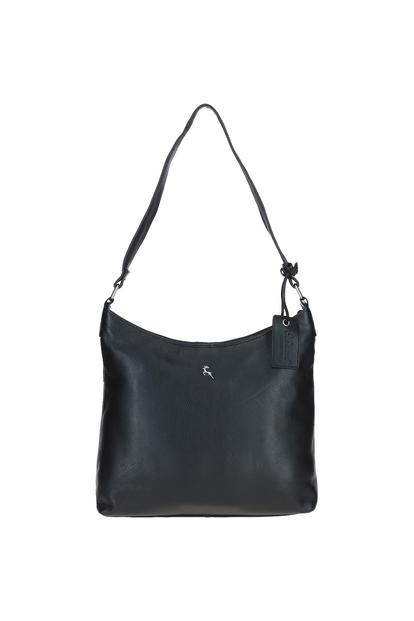 Pink 'Antrim' Chic Real Leather Shoulder Bag