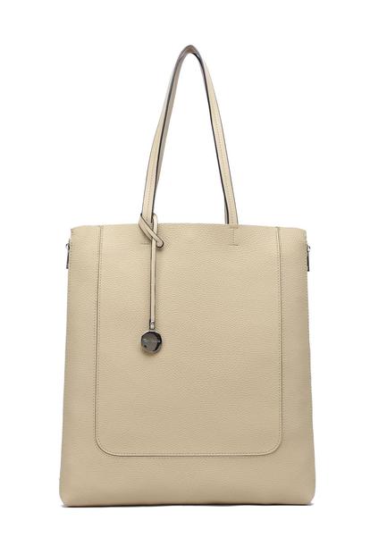 Cream Large Shopper Bag