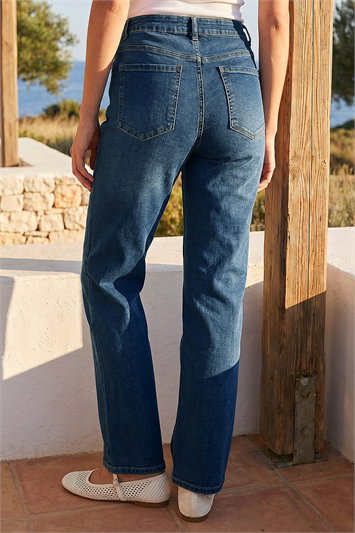 Straight Leg Stretch Jeans 18125929