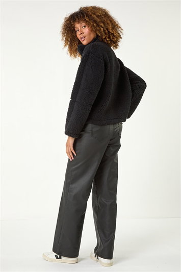 Funnel Neck Fleece Jacket 15033308