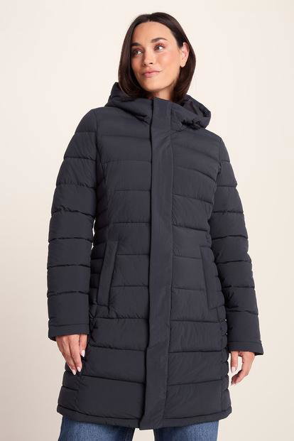 Purple Kirkham Long Shower Resistant Jacket