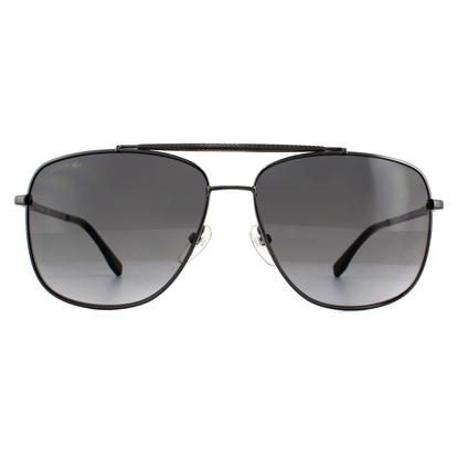 Grey Aviator Gunmetal Grey Gradient Sunglasses