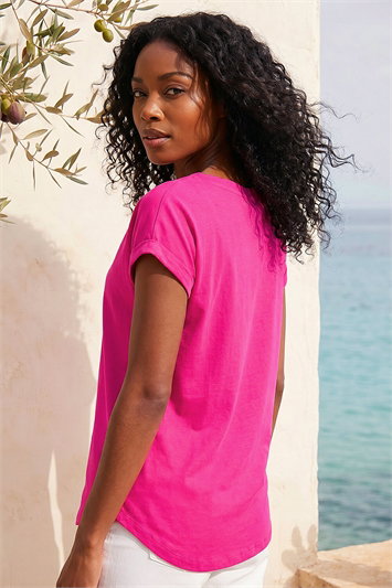 Stretch Cotton Jersey T-Shirt 19301873
