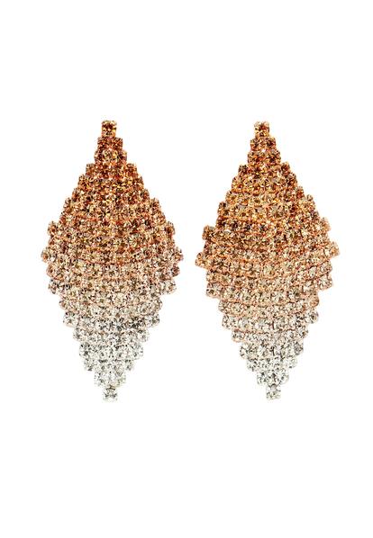 Pink Diva Collection Chandelier Drop Earrings