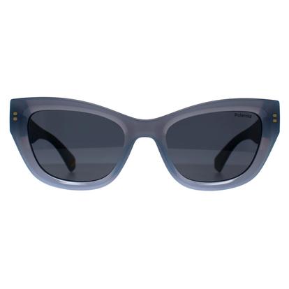 Blue Cat Eye Azure Blue Polarized Pld 6237/S/X