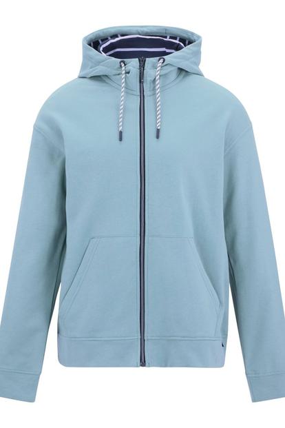 Blue Bayletta Full Zip Hoodie