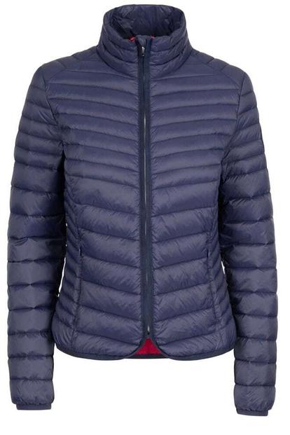Blue Nicolina Lightweight Down Jacket