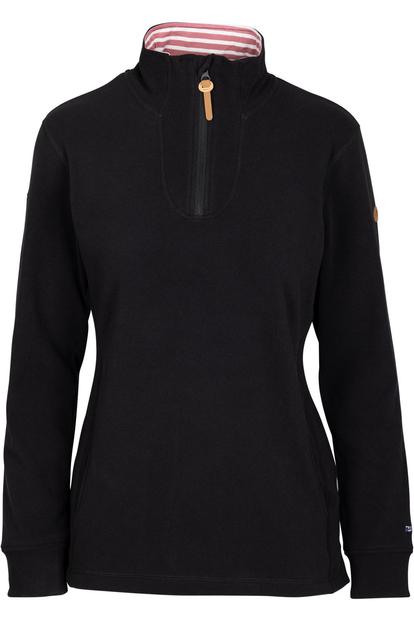 Black Big Heart Fleece