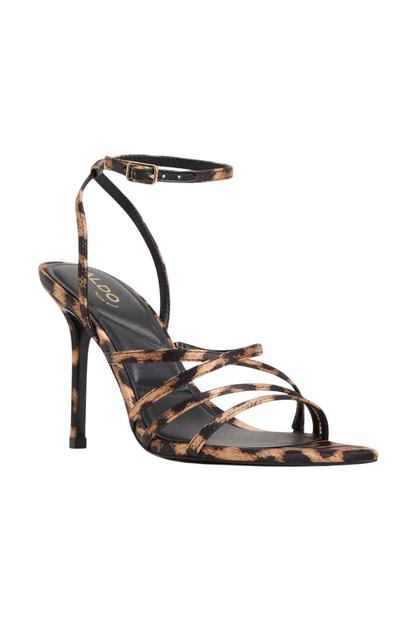 Multi Solania Leopard Print Sandals