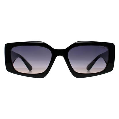Black Square Shiny Black Purple Gradient Gf6200