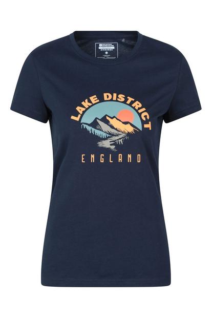 Blue Lake District Sunrise Tshirt