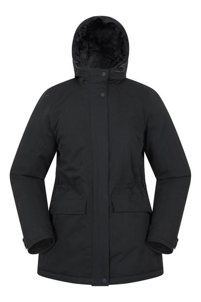 Black Maple Waterproof Padded Jacket