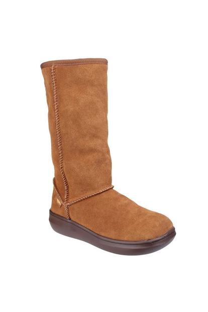 Black Sugardaddy Suede Pullon Boots